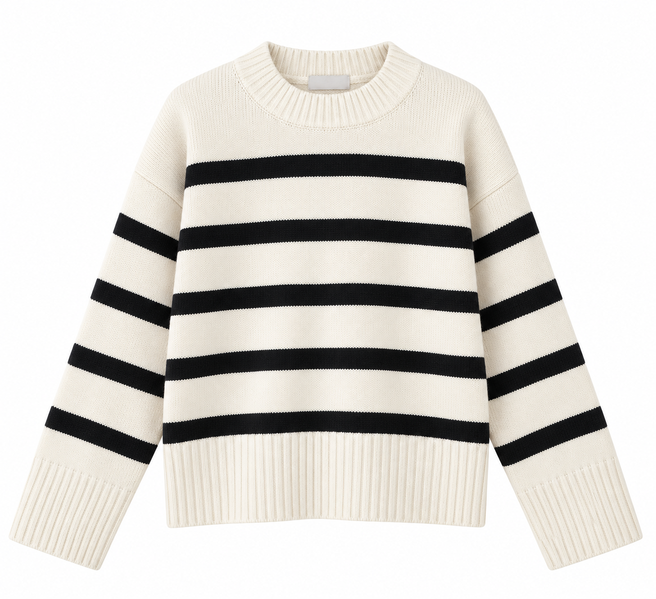 Avelaria - gestreifter Strickpullover
